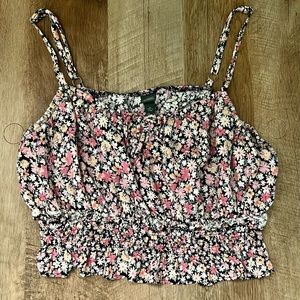 Wild Fable Floral Crop-Top